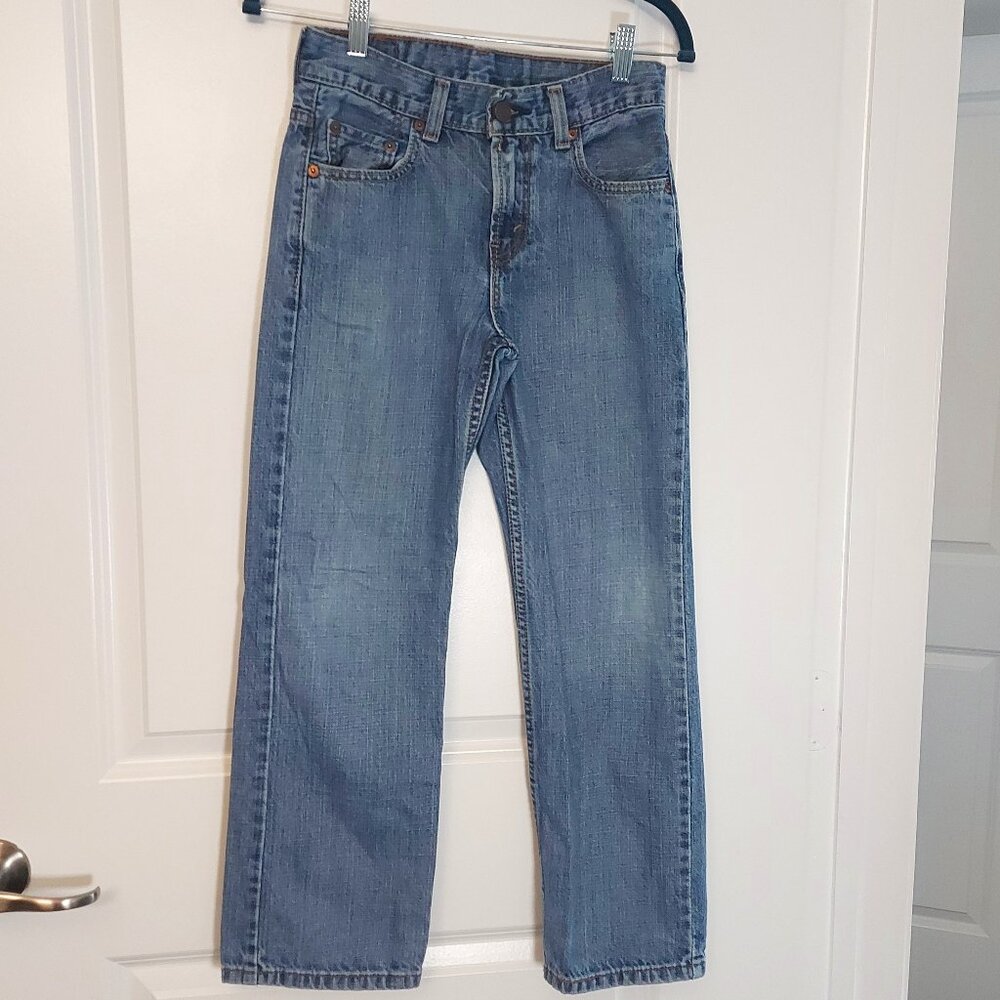 Iconic 505 red tab Levis